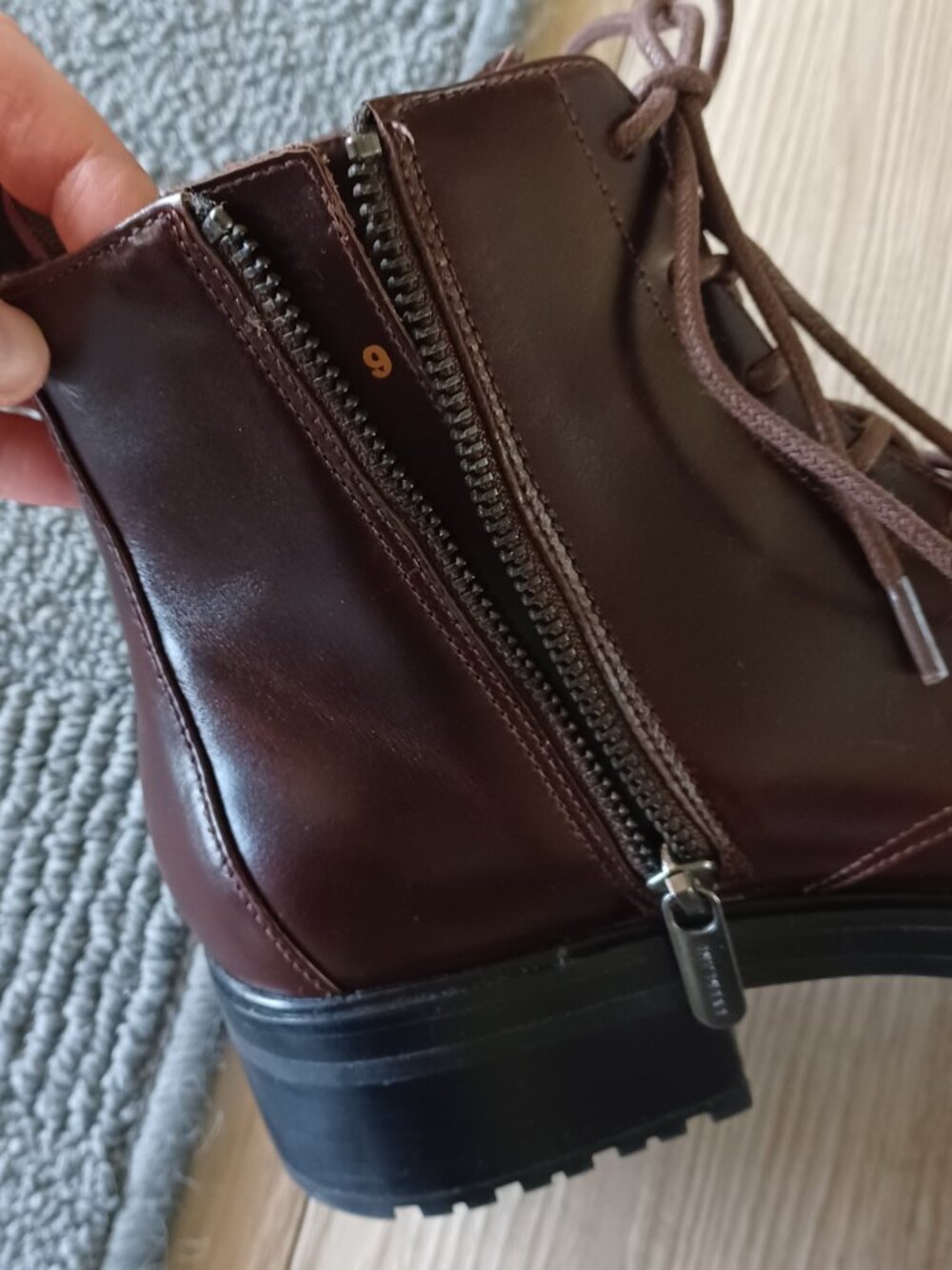 EVERLANE Modern Utility Boot Lace Up Shoes - Picture 8 of 11